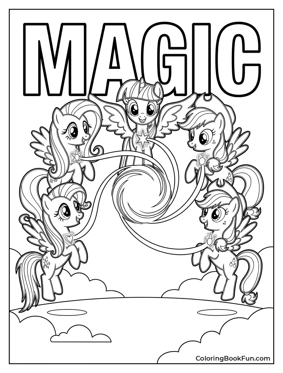 Twilight and Friends Using Elements of Harmony