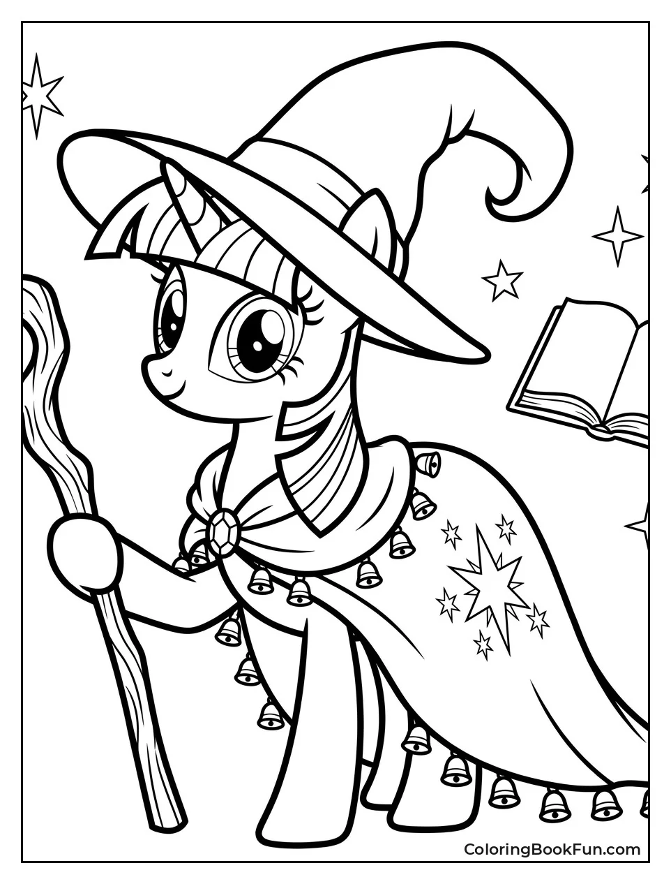 Twilight Dressed as Star Swirl