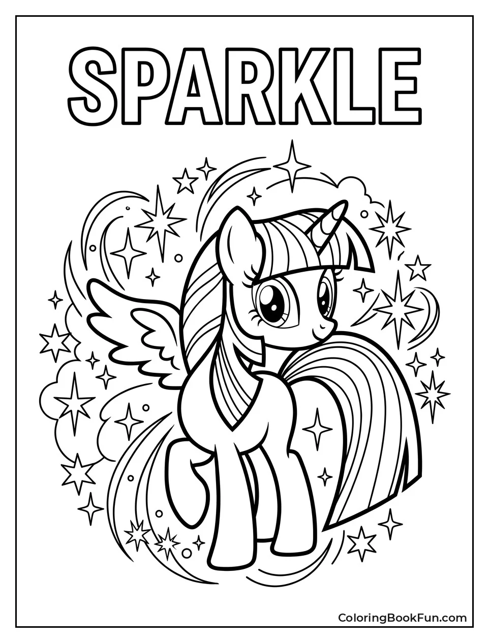 Twilight in Burst of Sparkles