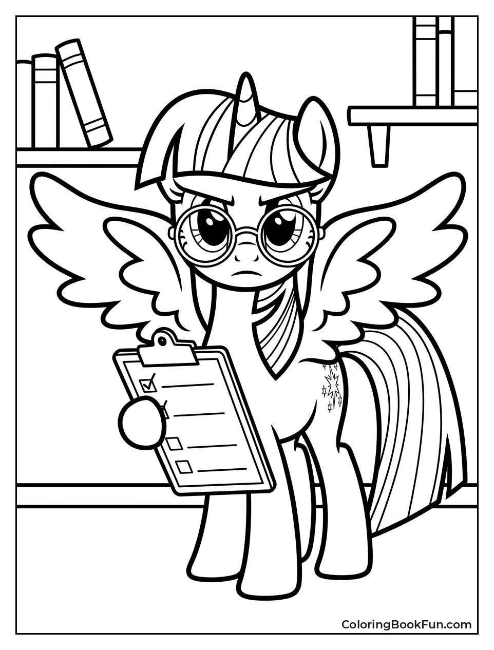 Twilight with Checklist and Glasses