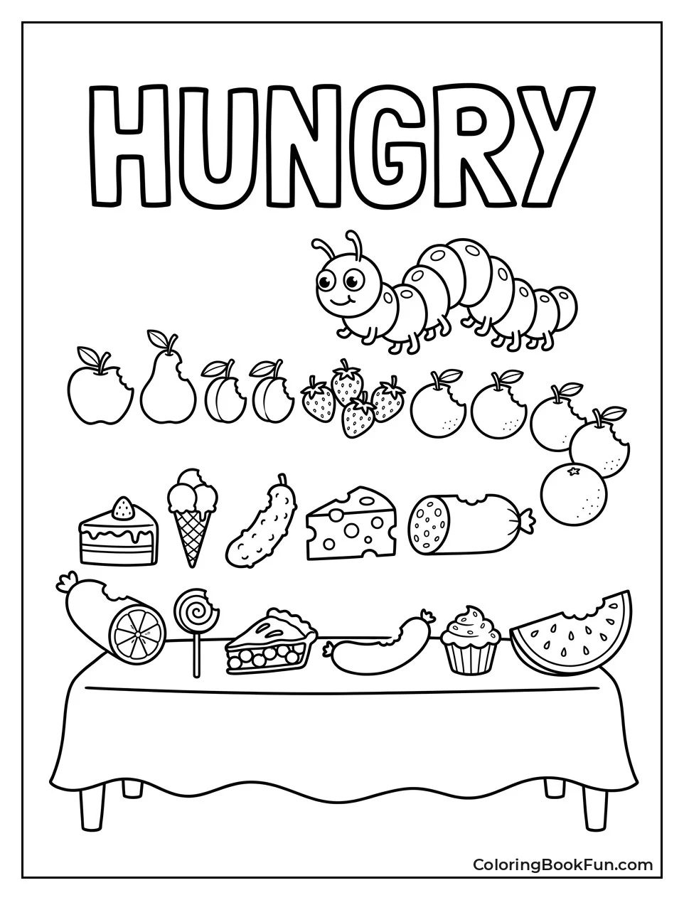 Fun Picnic with All the Foods