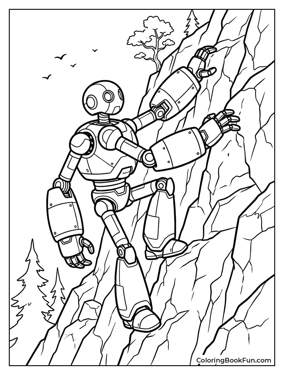 Roz Climbs the Jagged Cliff