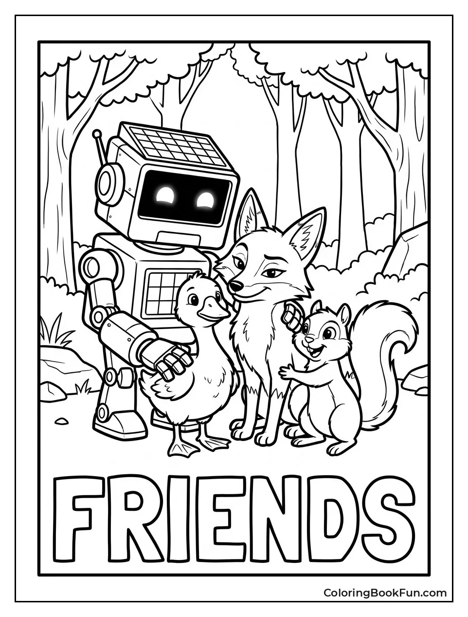 Friends Pose for Portrait