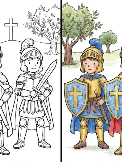 Armor Of God coloring pages