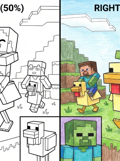 Chicken Jockey coloring pages