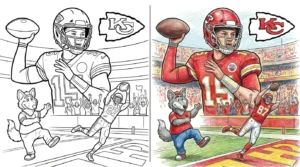 chiefs coloring pages