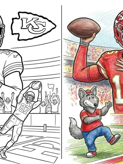 Chiefs coloring pages