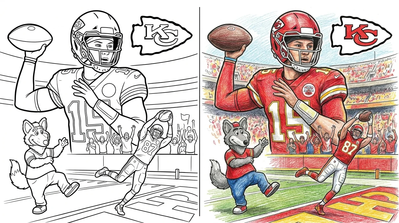 40 Chiefs Coloring Pages (Free PDFs)