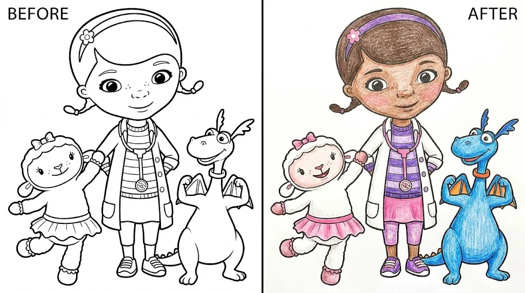 51 Doc Mcstuffins Coloring Pages (Free PDFs)