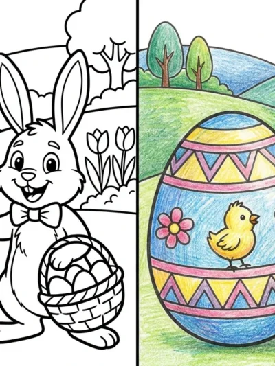 Easter Egg coloring pages