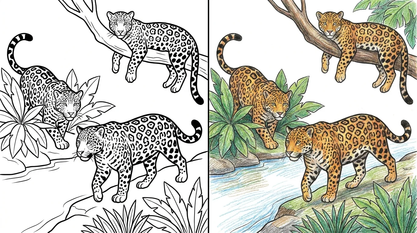 42 Jaguar Coloring Pages (Free PDFs)