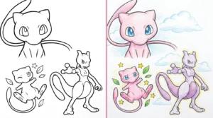 mew coloring pages