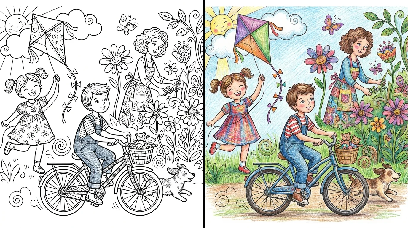 45 People Coloring Pages (Free PDFs)