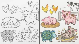 piggy coloring pages