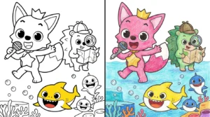 pinkfong coloring pages