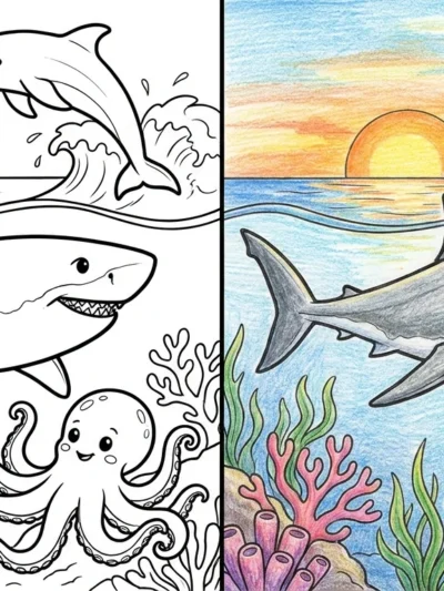 Sea Creature coloring pages