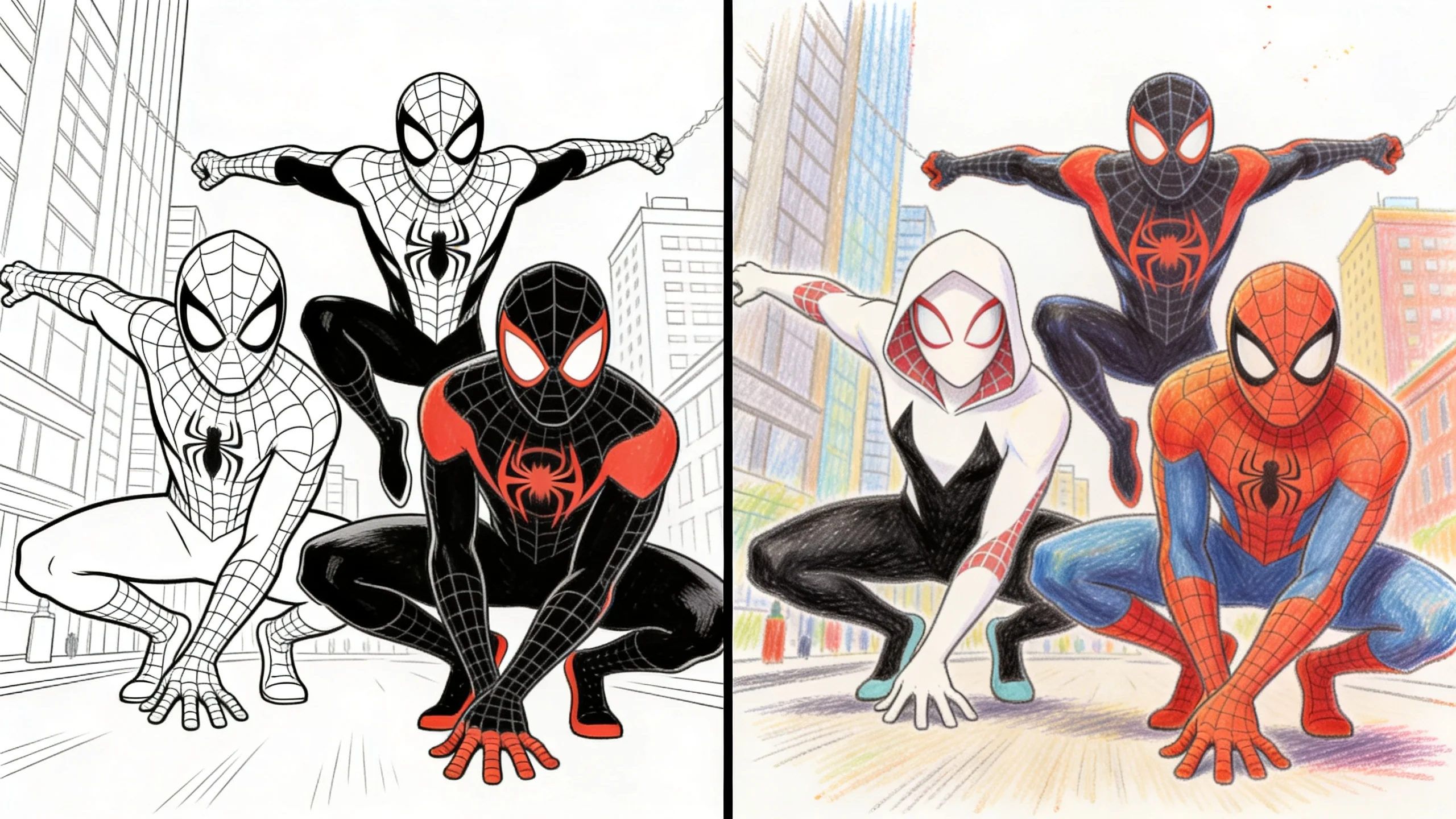 50 Spidey And Friends Coloring Pages (Free PDFs)