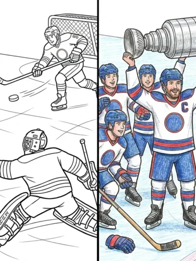 Stanley Cup coloring pages