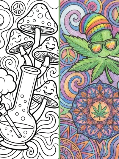 Stoner coloring pages