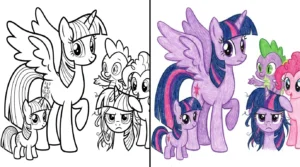 twilight sparkle coloring pages