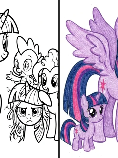 Twilight Sparkle coloring pages