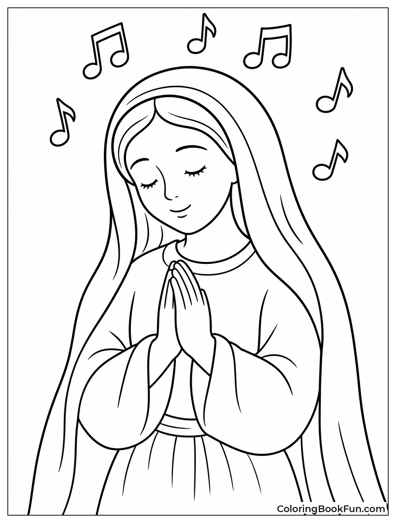 Mary Sings Her Song of Praise
