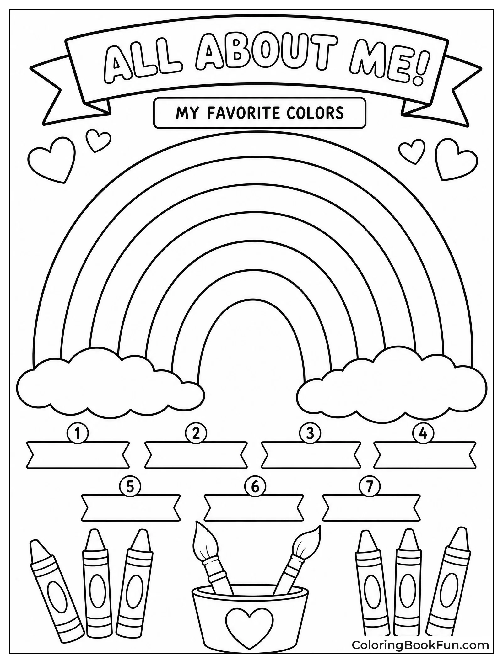 Big Rainbow for Favorite Colors