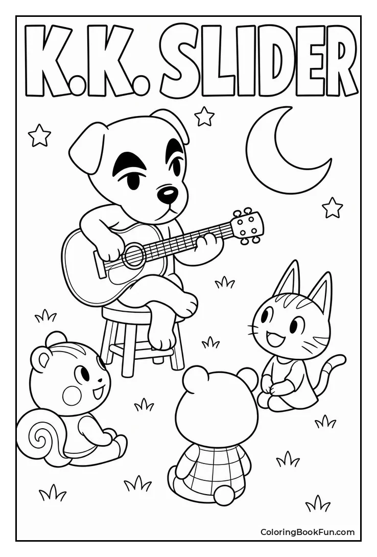 K K Slider Plays Guitar
