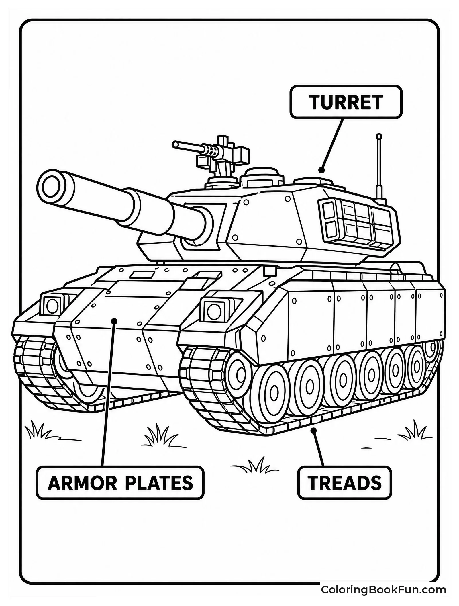 Blueprint of a Big Tank