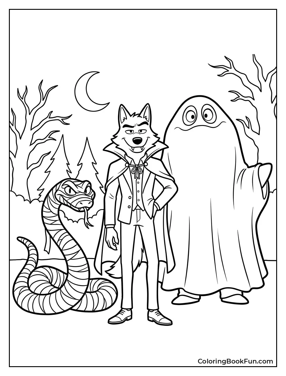 Bad Guys Wear Monster Costumes