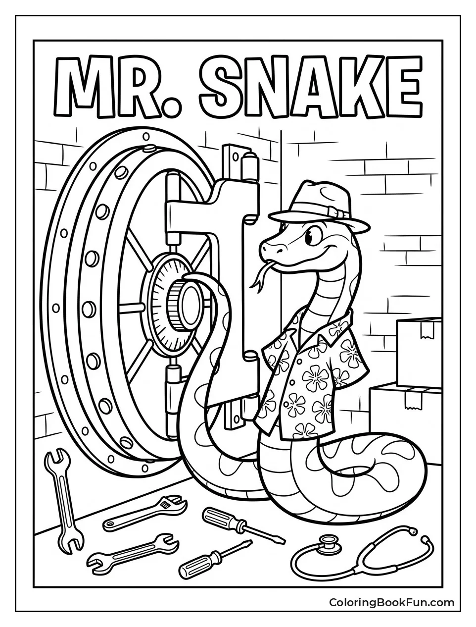 Snake Cracks Big Bank Safe