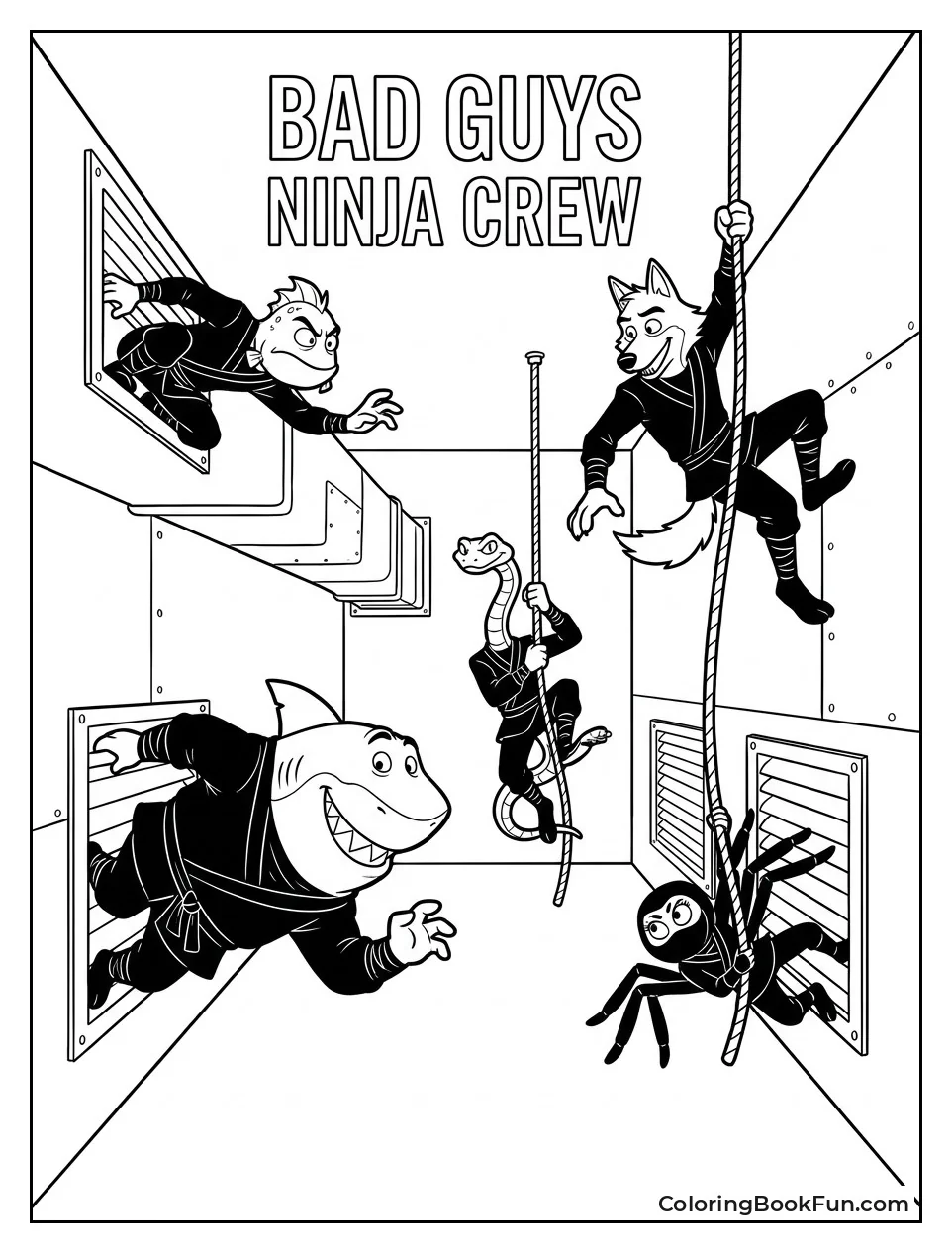 Team Sneaks Through Air Vents