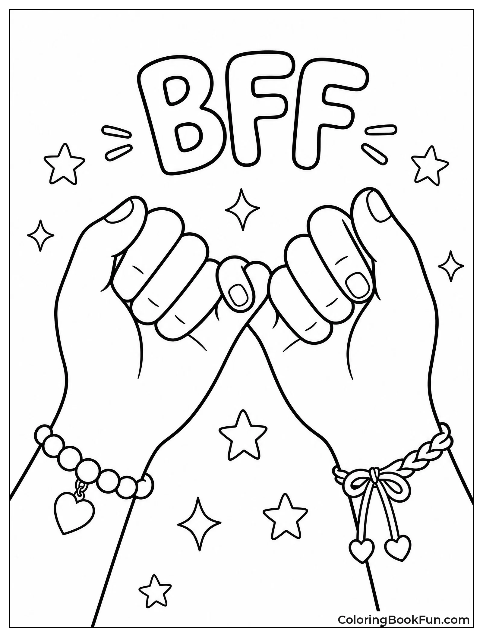 Hands Make Pinky Swear Promise