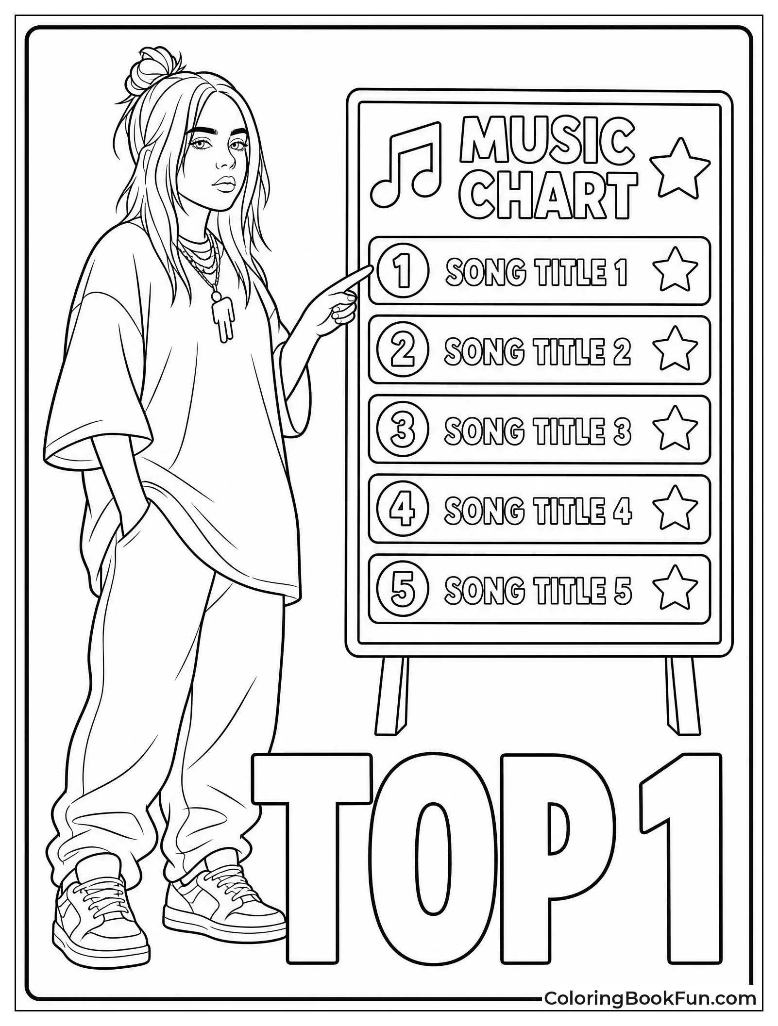 Billie Next to Music Chart