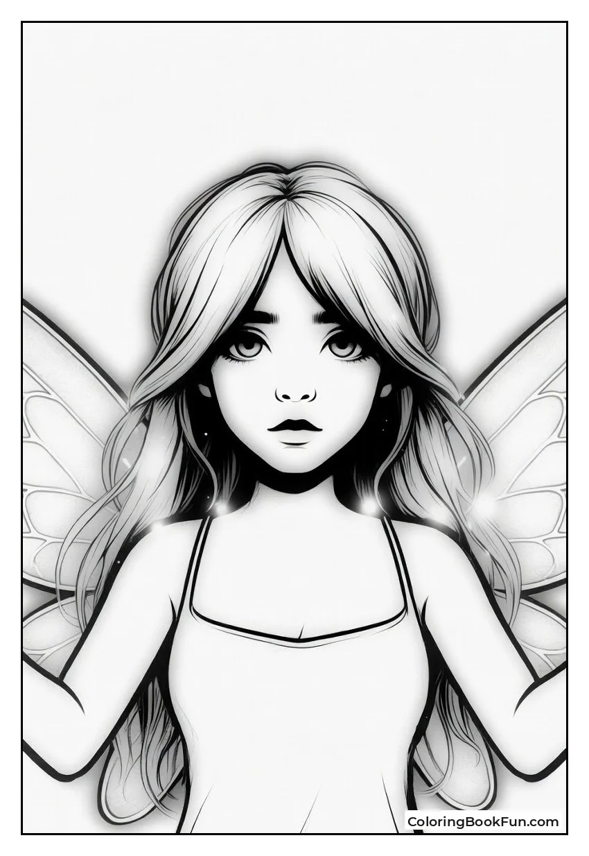 Billie with Fairy Wings