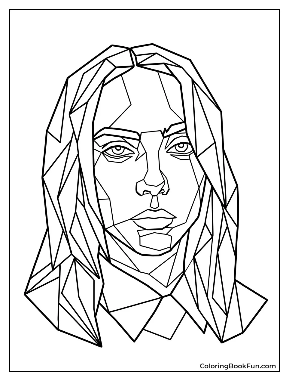 Billie in Geometric Shapes