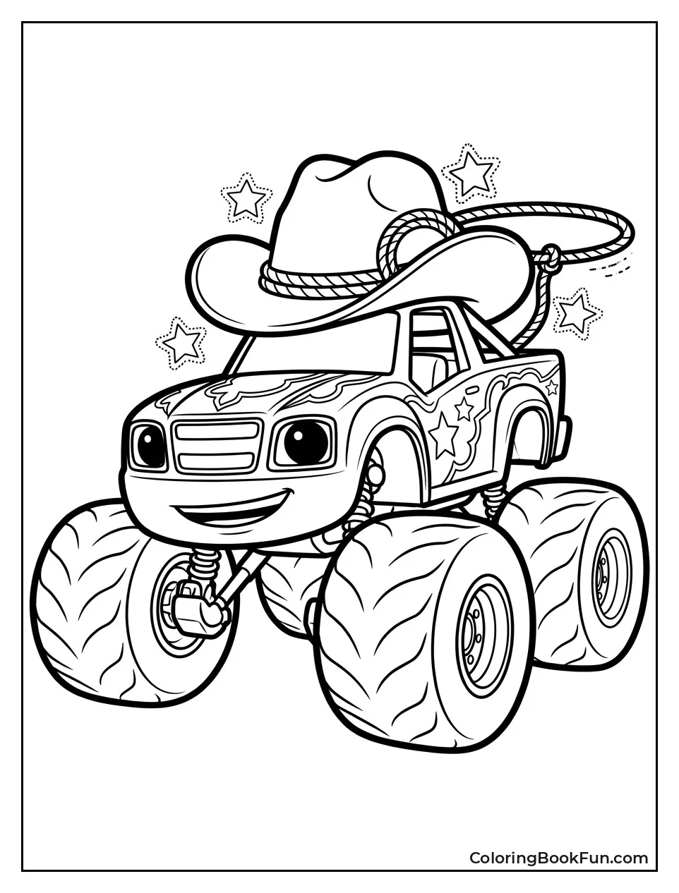 Starla Wears Cowboy Hat and Lasso