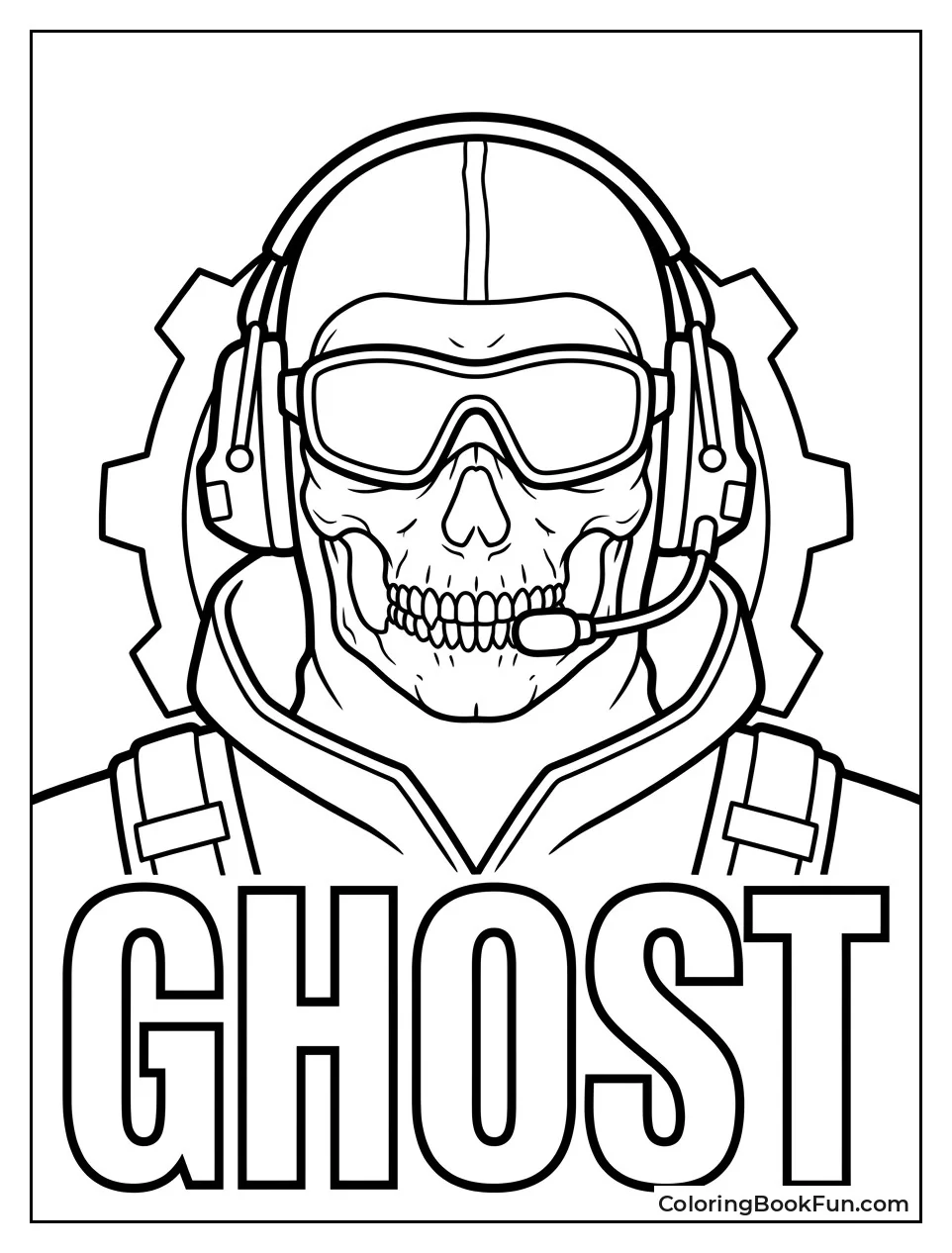 Ghost Mask Ready for Action