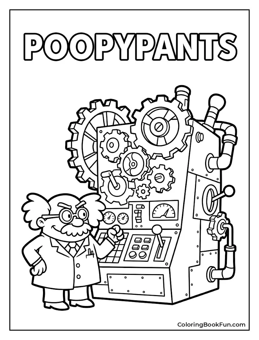 Professor Poopypants by Invention
