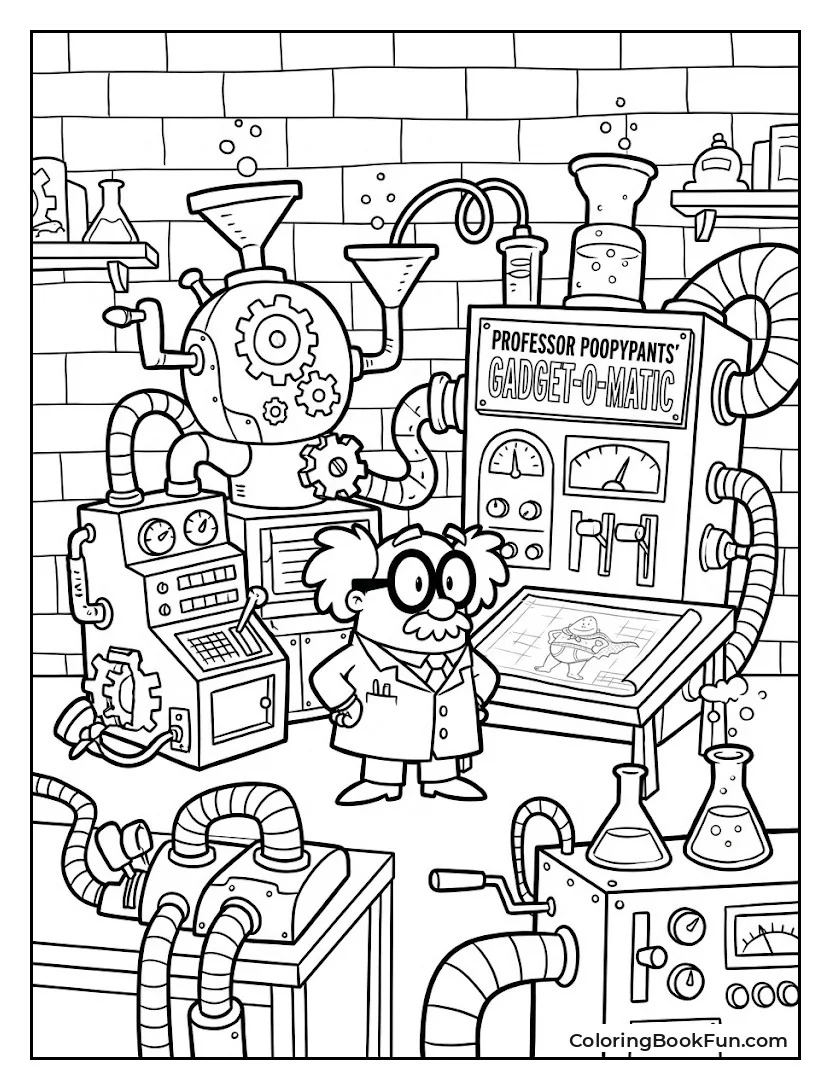 Professor Poopypants Crazy Invention Lab