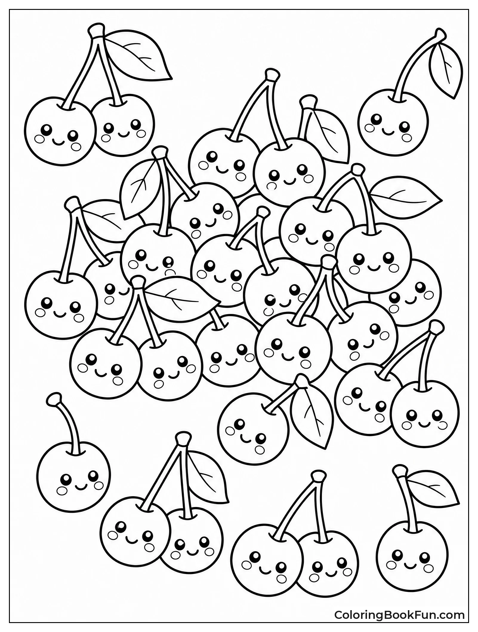 Pile of Tiny Baby Cherries