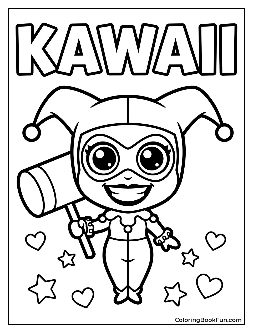 Cute Chibi Harley Quinn
