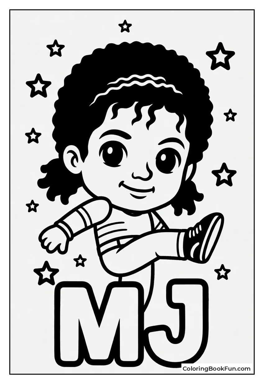 Cute Chibi Michael Jackson Dancing
