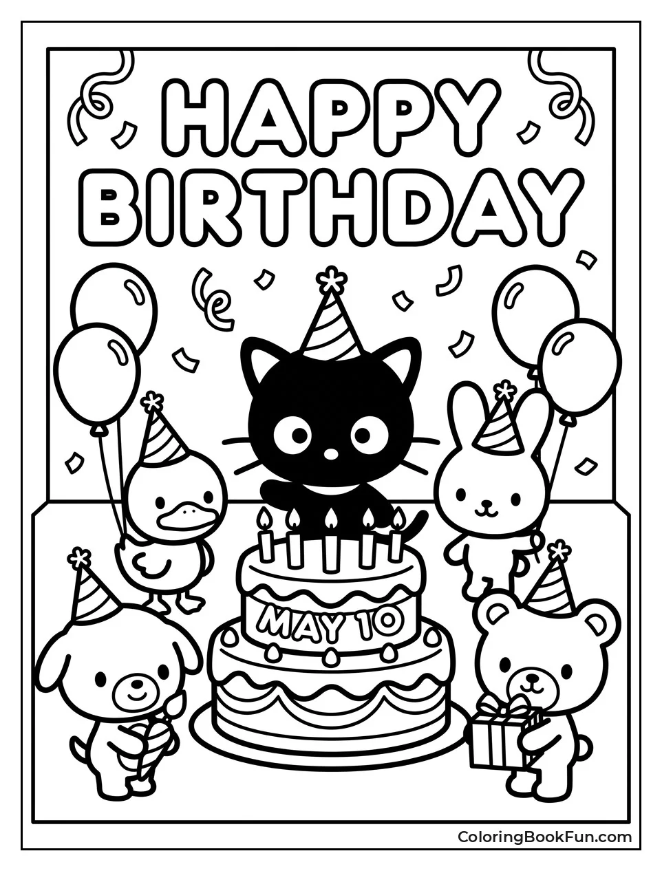 Birthday Party for Chococat and Friends