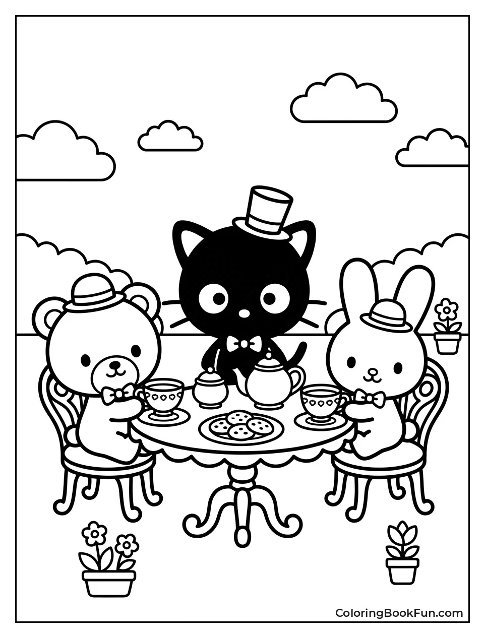 Fancy Tea Party with Friends