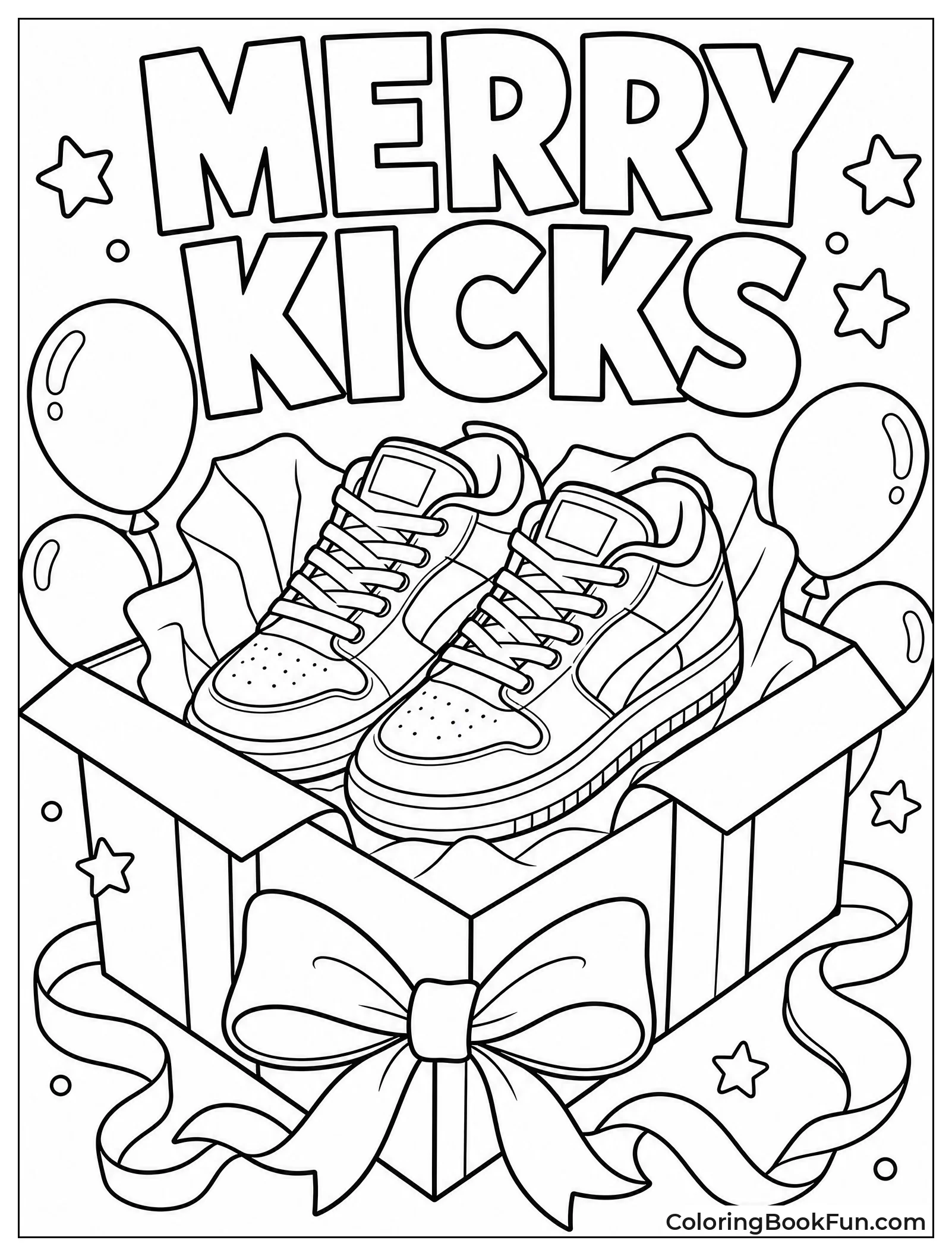 New Sneakers in a Gift Box