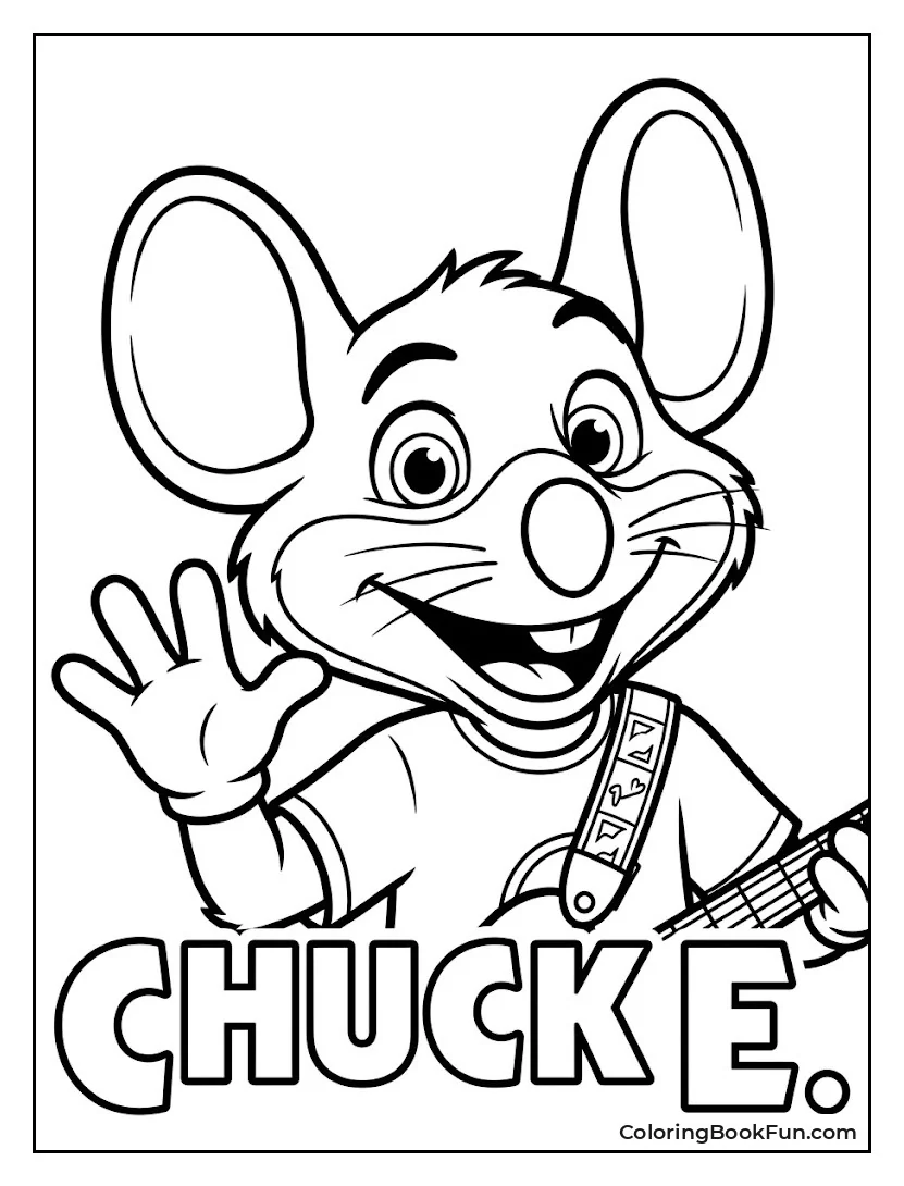 Friendly Portrait of Chuck E Cheese