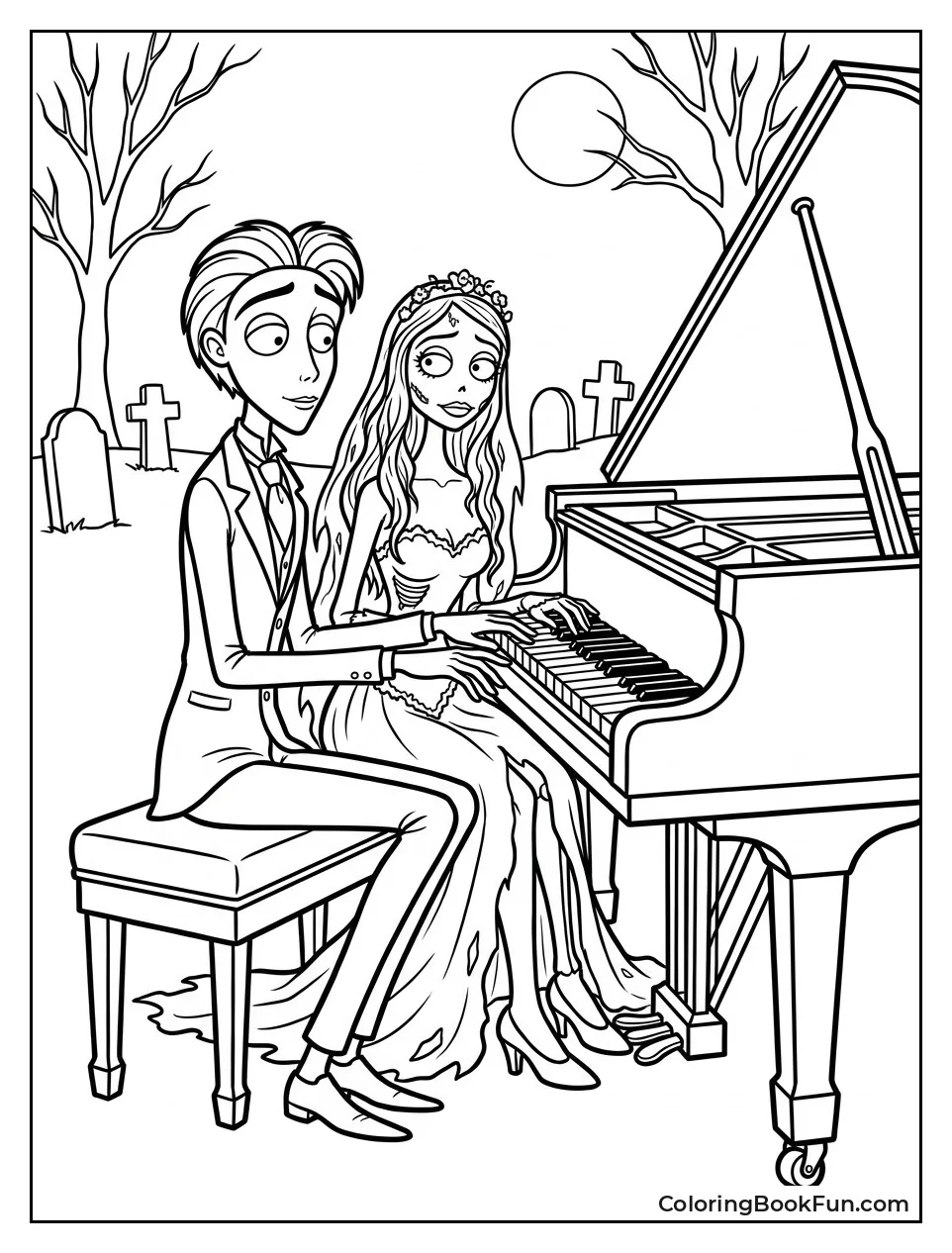 Victor and Emily Playing Piano