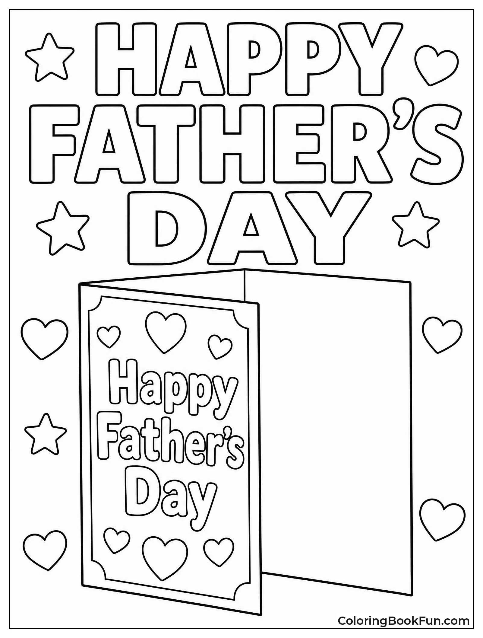 Happy Fathers Day Card