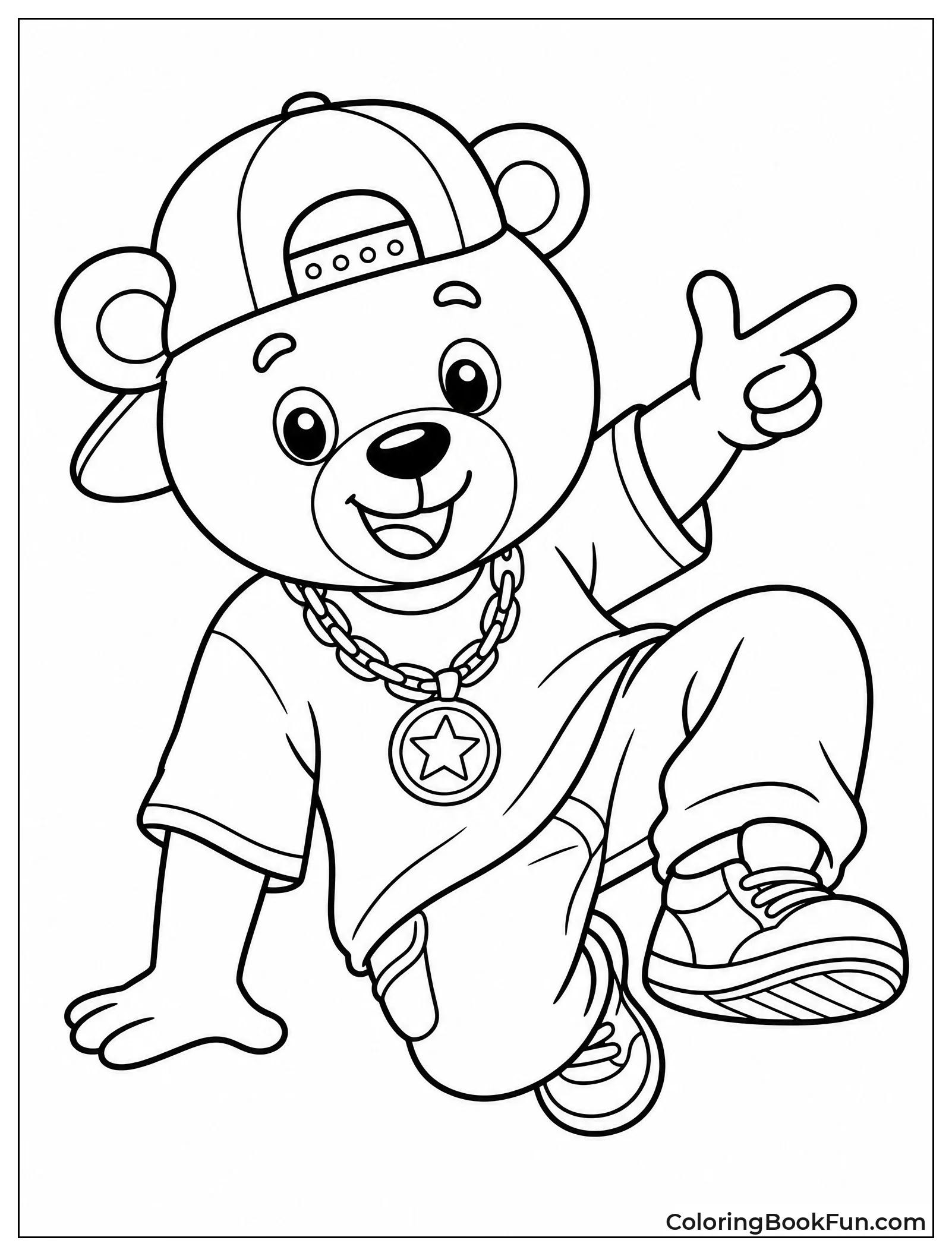Teddy Bear Doing Cool Dance